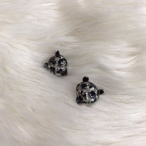 JAGUAR // Silver Stud Earrings